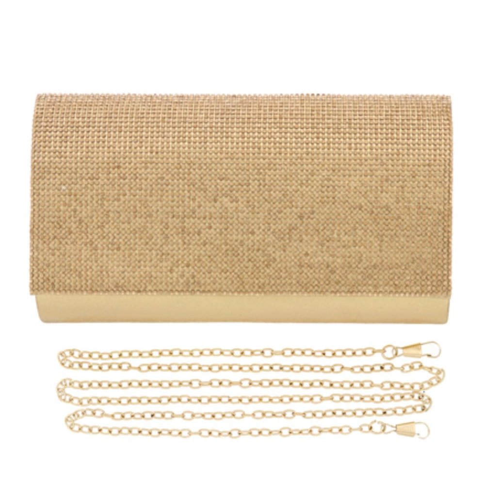 Gold Crystal Evening Bag